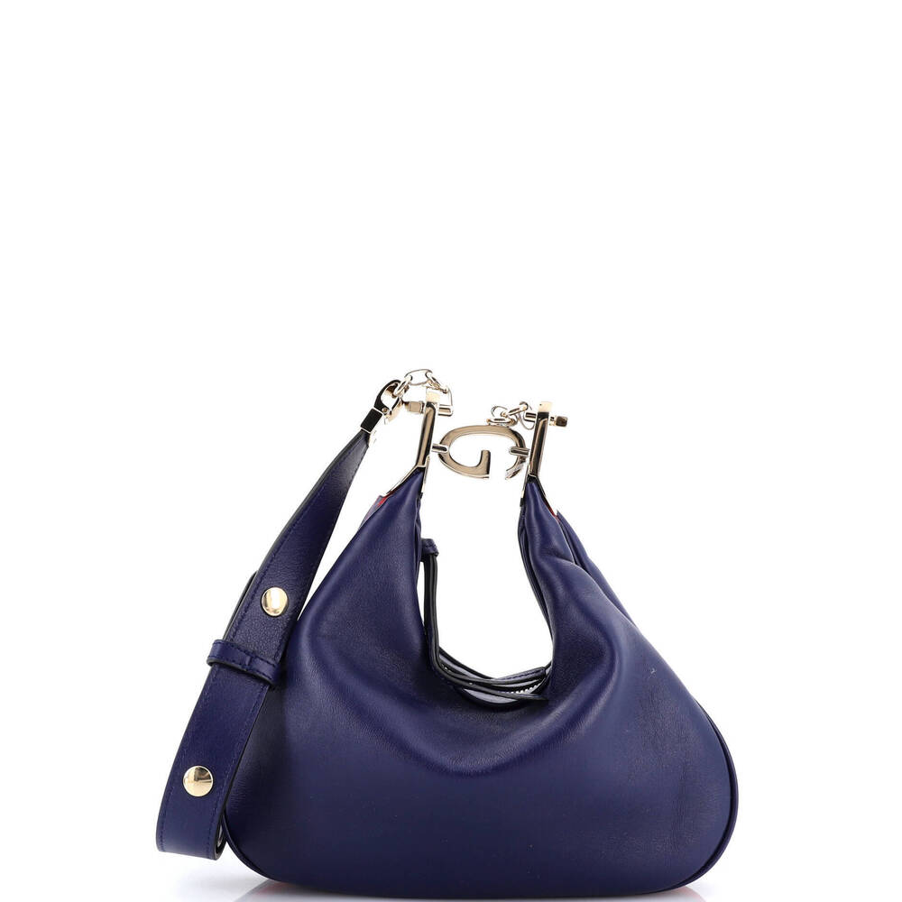 Gucci Small Attache Shoulder Bag Leather